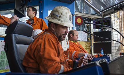 Plataforma petrolífera extracción de petroleo de Repsol