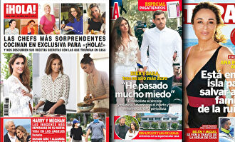 Las portadas de la prensa rosa