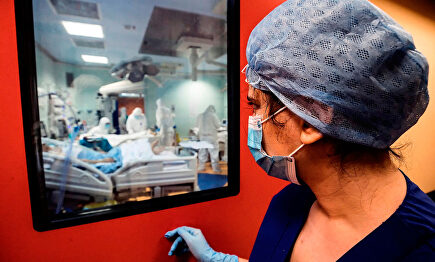 Un hospital durante la epidemia del coronavirus. | EFE