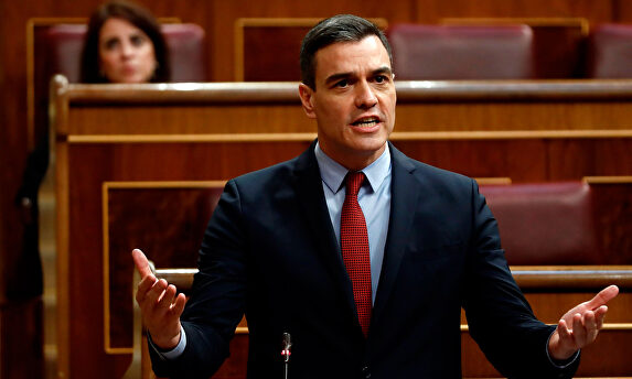 Pedro Sánchez en el Congreso de los Diputados. | EFE