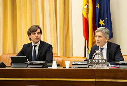 Marlaska y Montesinos en una imagen de archivo. | Min. Interior