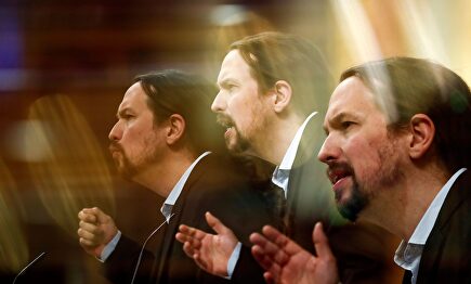 El vicepresidente del Gobierno, Pablo Iglesias | EFE