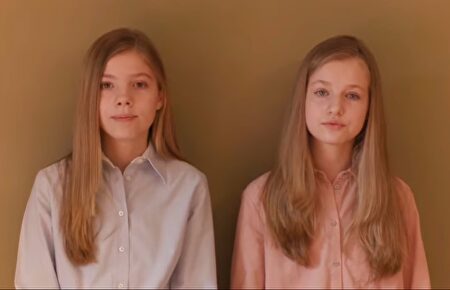 Leonor y Sofía dan las gracias a todos los que luchan contra el coronavirus