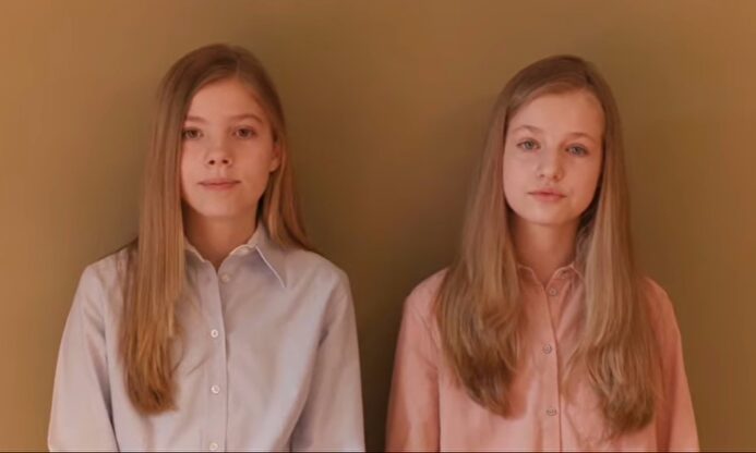 Leonor y Sofía dan las gracias a todos los que luchan contra el coronavirus