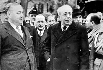 Martínez Barrio y Manuel Azaña
