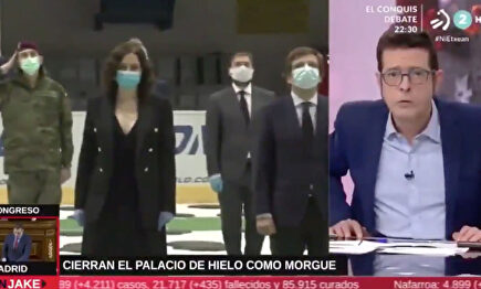 El repugnante comentario de Xabier Lapitz en la televisión vasca  sobre el homenaje a los fallecidos en la morgue de Madrid 