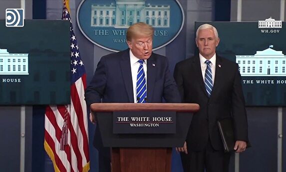 Trump insinúa la posibilidad de tratar el coronavirus con "una inyección" de "desinfectante" o con "luz solar"