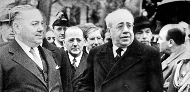 Martínez Barrio y Manuel Azaña