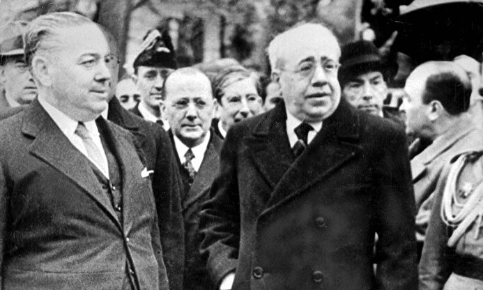 Martínez Barrio y Manuel Azaña