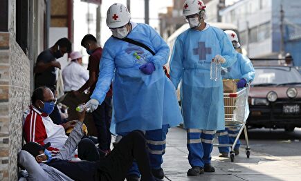 Aumentan los afectados por covid-19 en Perú. | EFE
