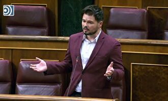 Rufián amenaza al Gobierno: "¿Cuánto les importa la legislatura?"