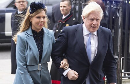 Boris Johnson y su prometida | Cordon Press
