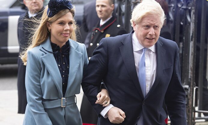 Boris Johnson y su prometida | Cordon Press