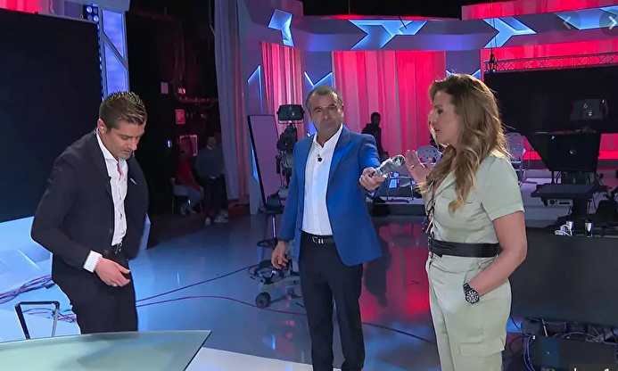 Merlos, Jorge Javier y Marta López | Telecinco