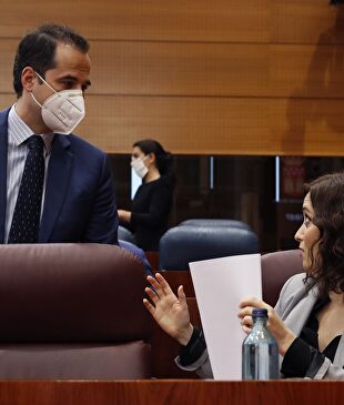 Ignacio Aguado e Isabel Díaz Ayuso | EFE