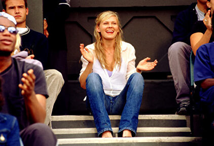 Kristen Dunst, en las gradas de Wimbledon. | Imagen TV
