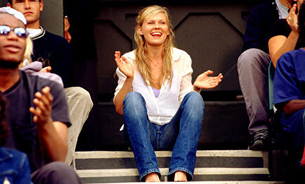 Kristen Dunst, en las gradas de Wimbledon. | Imagen TV