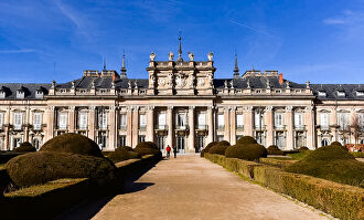 Fachada del palacio de La Granja. | David Alonso Rincón