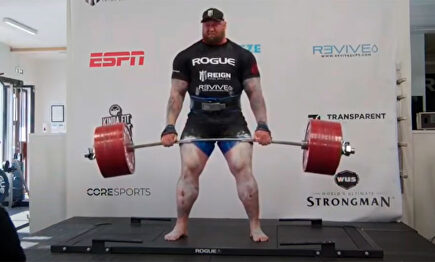 La última animalada de 'La Montaña' de 'Juego de Tronos': récord del mundo al levantar 501 kilos