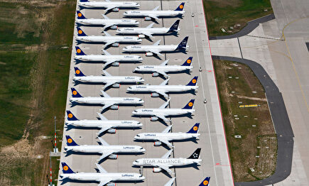 Terminales vacías y aeropuertos llenos con miles de aviones ¿dónde están aparcados?