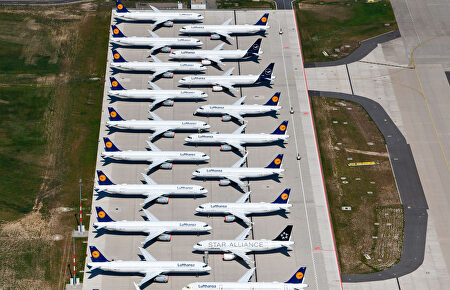 Terminales vacías y aeropuertos llenos con miles de aviones ¿dónde están aparcados?