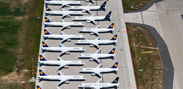 Terminales vacías y aeropuertos llenos con miles de aviones ¿dónde están aparcados?