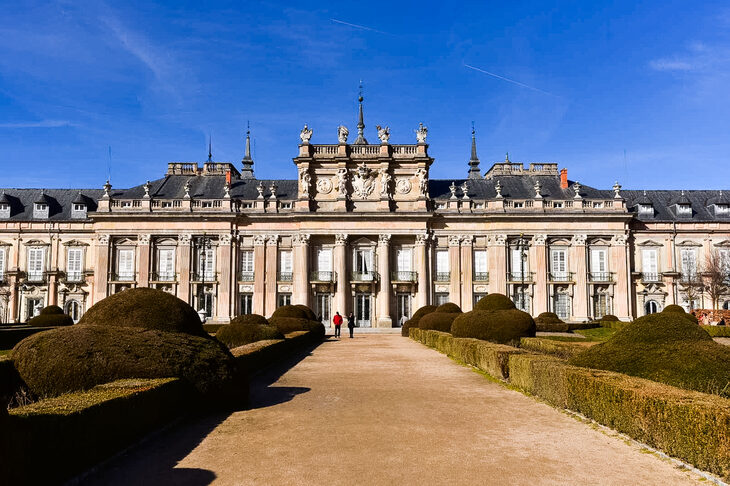 Fachada del palacio de La Granja. | David Alonso Rincón