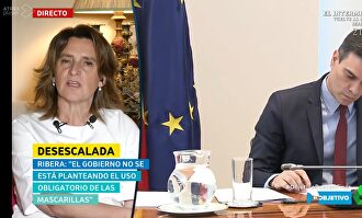 La vicepresidenta cuarta, Teresa Ribera, en La Sexta | Imagen de TV