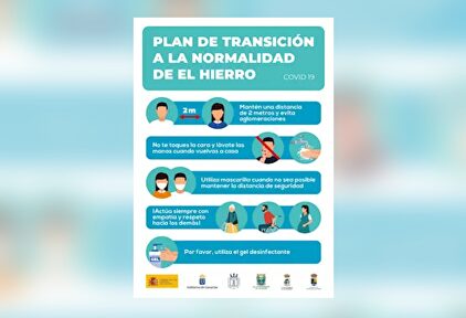 Información distribuida en El Hierro. | Europa Press