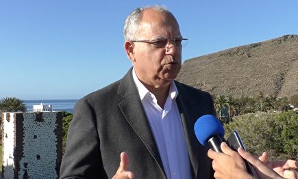 El presidente de La Gomera, Casimiro Curbelo. | Europa Press - Cabildo de La Gomera