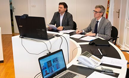 Xunta Vicepresidencia Consello De Comunidades Galegas, Antonio Rodríguez Miranda y Alfonso Rueda | Xunta de Galicia