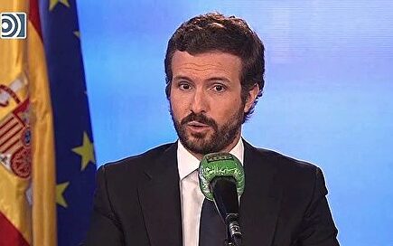 Casado afirma que el PP "no puede apoyar" la nueva prórroga del estado de alarma de Sánchez
