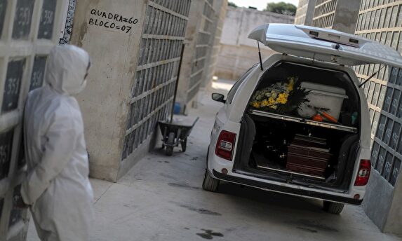 Aumentan las muertes por covid-19 en Brasil. | EFE