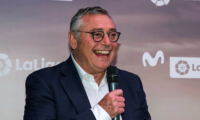 El ex jugador y comentarista deportivo Michael Robinson. | EFE