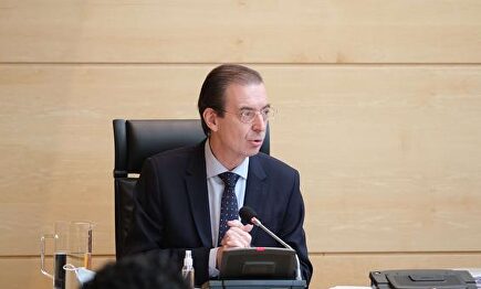 Germán Barrios, consejero de Empleo e Industria. Foto: Agencia ICAL