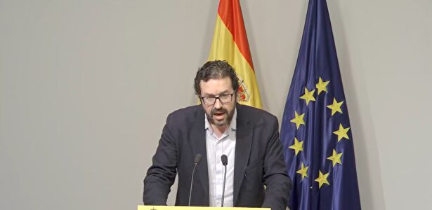 Joaquín Pérez Rey, secretario de Estado de Trabajo | Imagen TVE