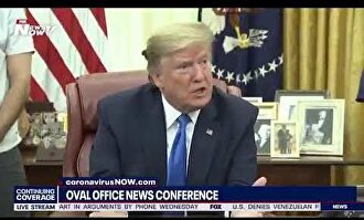 Trump dice que el covid-19 es el peor ataque sufrido por EEUU