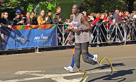 El keniano Marko Cheseto, durante el Maratón de Nueva York 2018. | Archivo