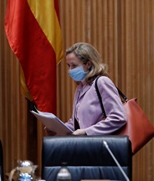 La vicepresidenta tercera y ministra de Asuntos Económicos, Nadia Calviño | EFE