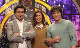 Pepe Rodríguez, Macarena Rey y Jordi Cruz | rtve