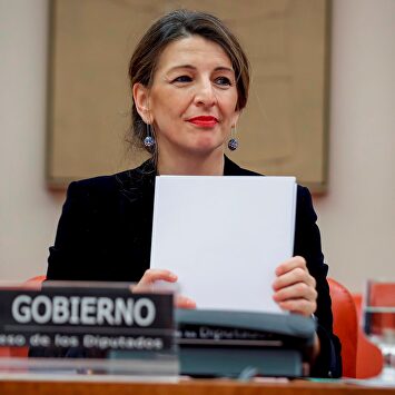 La ministra de Trabajo y Economía Social, Yolanda Díaz | EFE