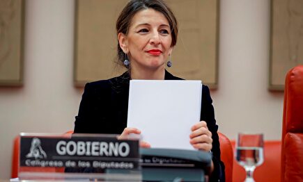 La ministra de Trabajo y Economía Social, Yolanda Díaz | EFE