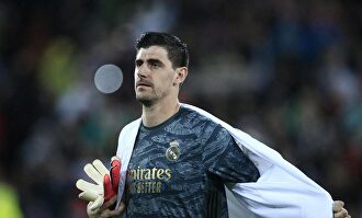 Thibaut Courtois, en un partido con el Real Madrid esta temporada. | Cordon Press/Archivo