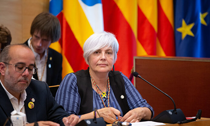 La candidata de Guanyem, Dolors Sabater. | David Zorrakino (Europa Press)