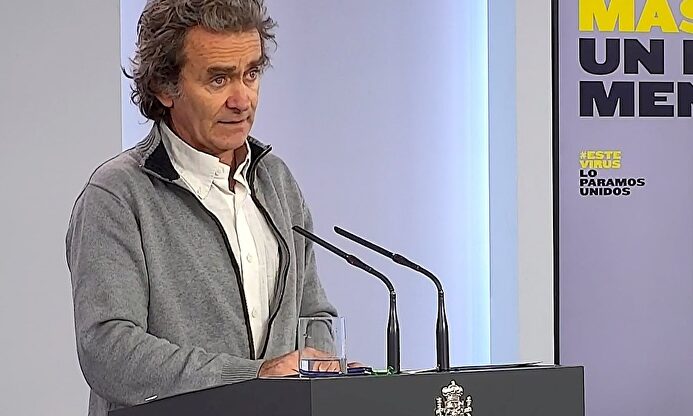 Fernando Simón este miércoles en rueda de prensa. | EFE