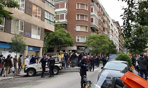 Las caceroladas en la calle Núñez de Balboa de Madrid | Europa Press