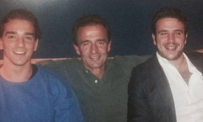 Clemente, Alessandro y Álex Lequio | Instagram