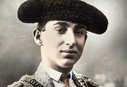 Fragmento de la portada de 'Joselito El Gallo, rey de los toreros' de Paco Aguado.