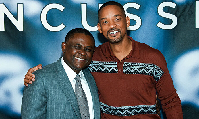 El Dr. Bennet y Will Smith | Cartel de la película