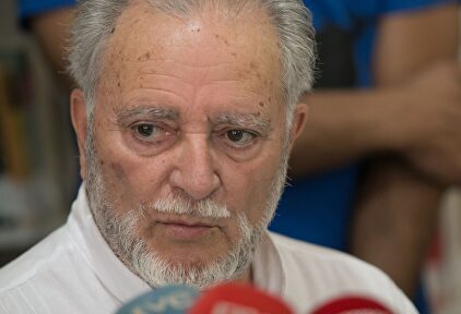 Julio Anguita, en una foto de archivo. | Europa Press